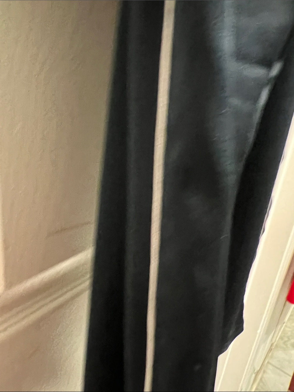 Victoria's Secret Black Satin Pajama Pants - Picture 7 of 8
